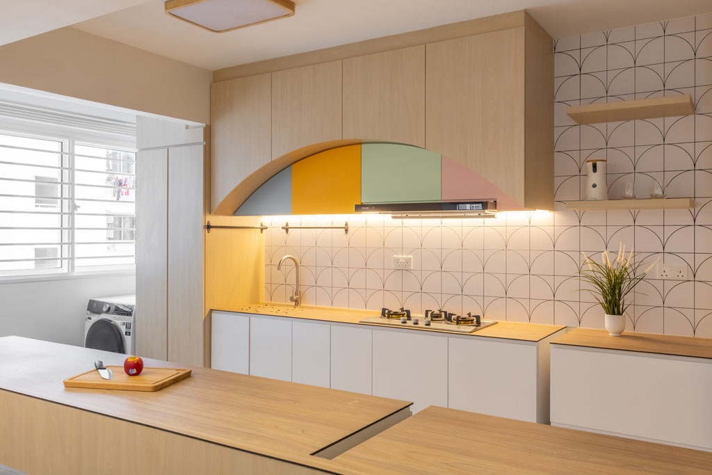 Kitchen - home interior design in Singapore