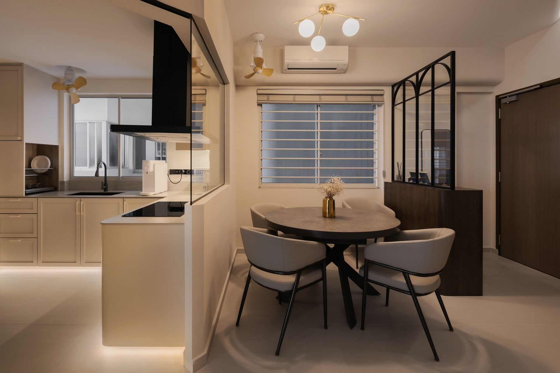 kitchen and dining area interior design