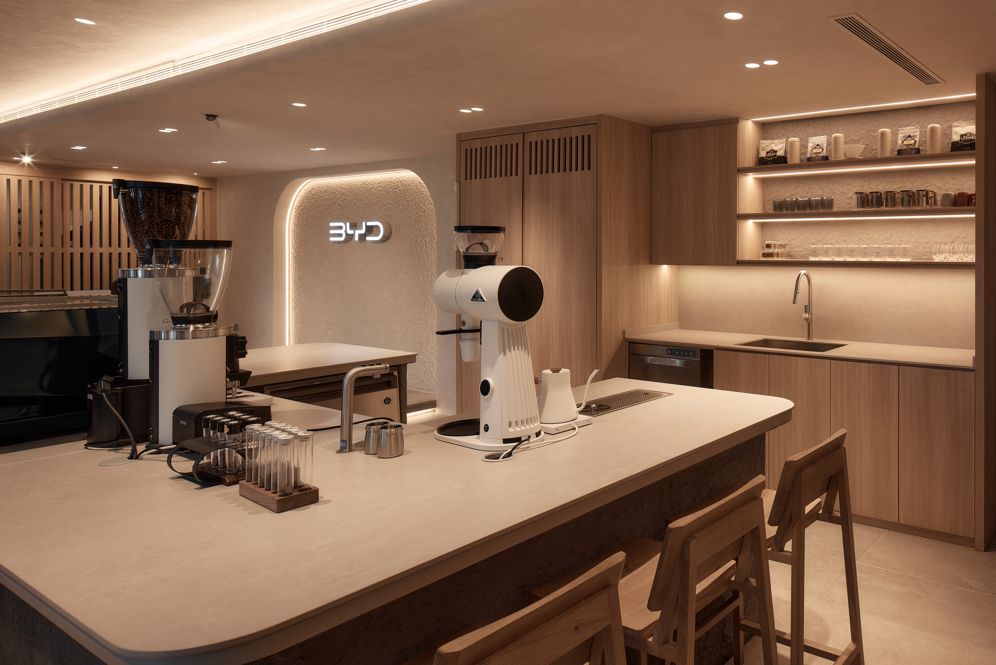 BYD cafe hdb interior design singapore