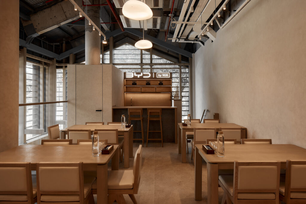 BYD cafe luxury modern interior design