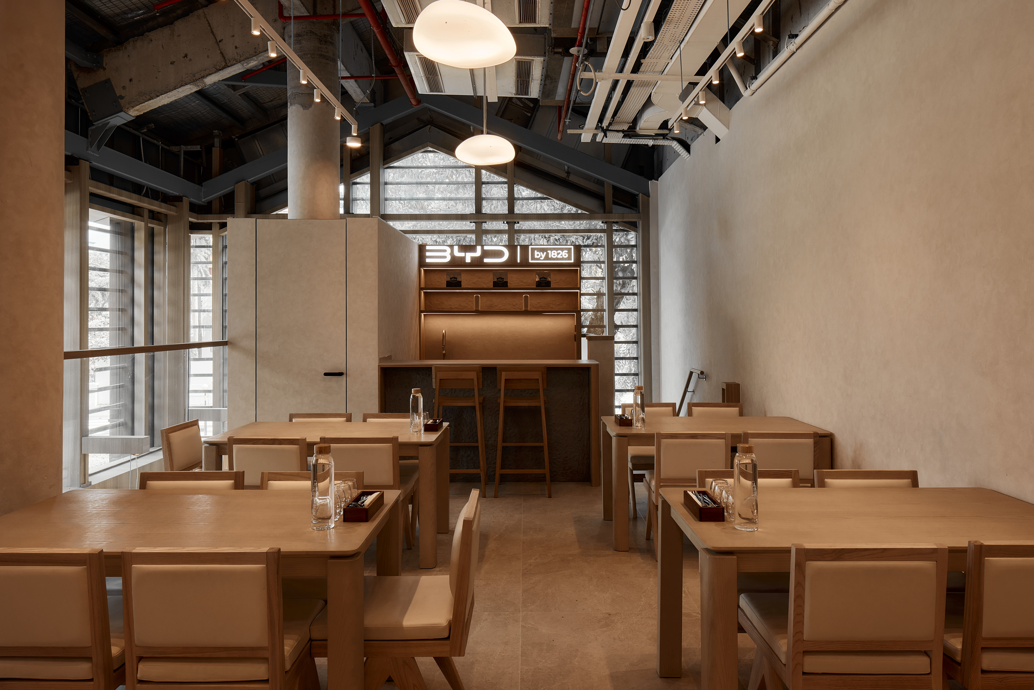 BYD cafe luxury modern interior design