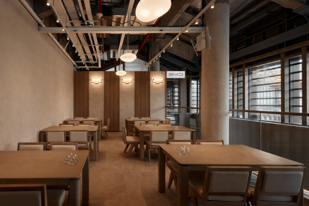 BYD cafe luxury modern interior design