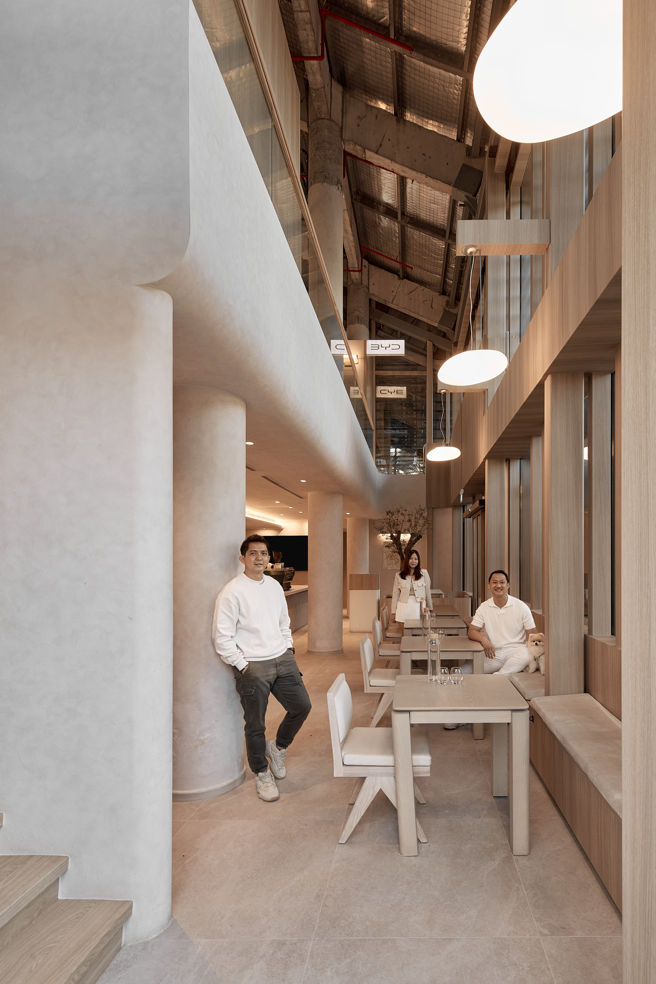 BYD cafe contemporary luxury interior design