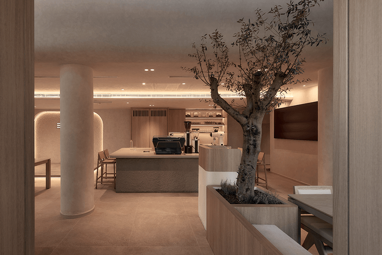 BYD cafe jln rajah 01 - interior design singapore